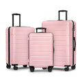 Luggage Sets 3 Piece Hardshell 20" (Light Pink / 3-Piece Set (20/24/28))