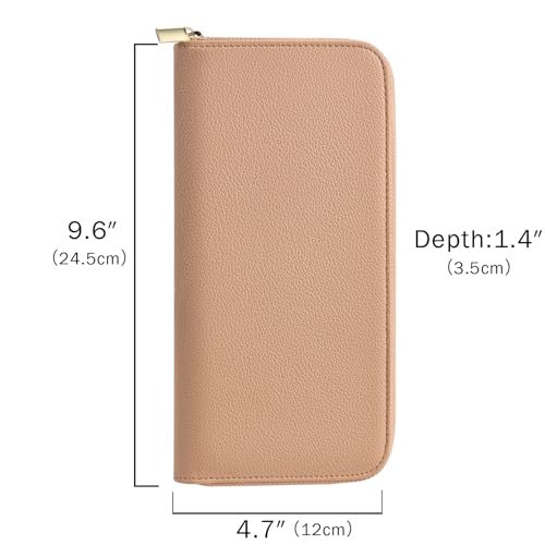 Travel Jewelry Organizer Case (Large Orange)