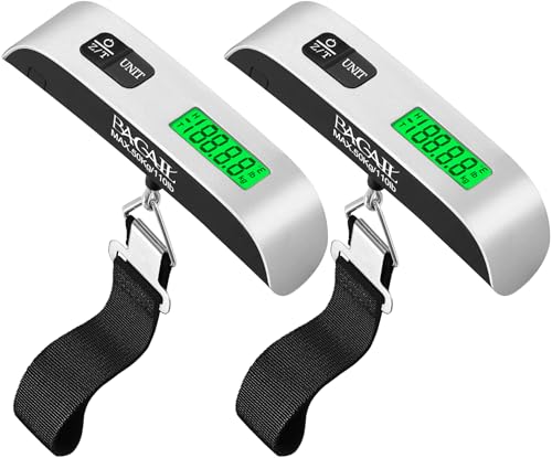 Digital Luggage Scale (2 * Ash Silver)