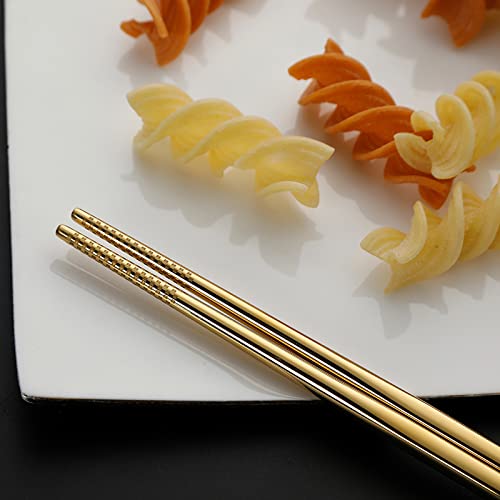 Travel Utensils with Case (Gold)