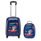Kids Luggage Set (18 Inches 2-Piece Set / Dinosaur)