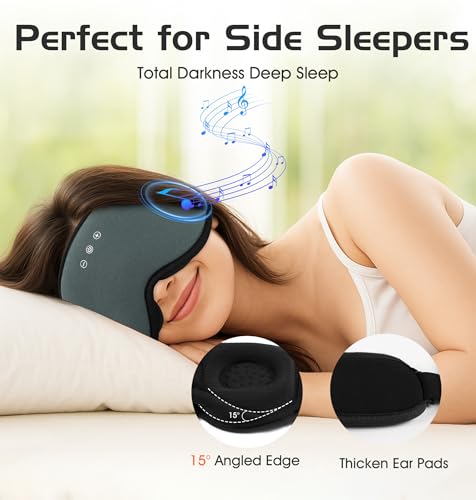 Bluetooth Sleep Mask (Grey)