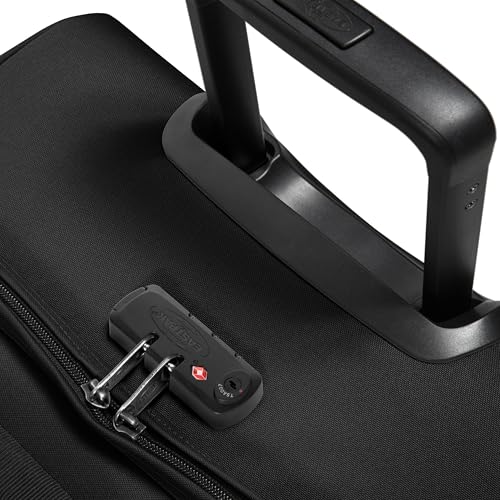 Tranverz L 121L Large Wheeled Luggage with Dual Compartments (121 Liter Checked Bag / Black)