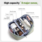 Travel Makeup Bags for Women (03-A-Light Green)