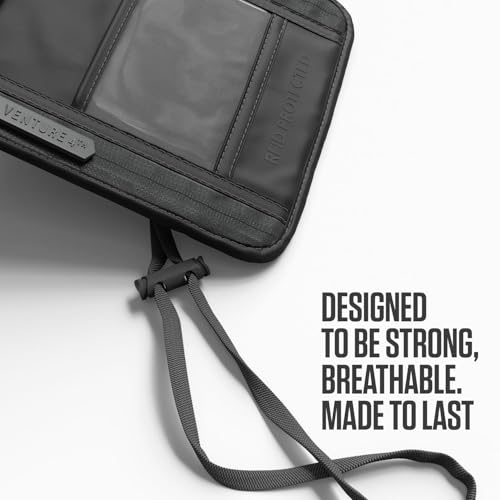 Travel Neck Wallet (One Size / Sleek Gray)