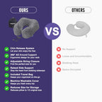 Neck Pillow for Travel (Gray)