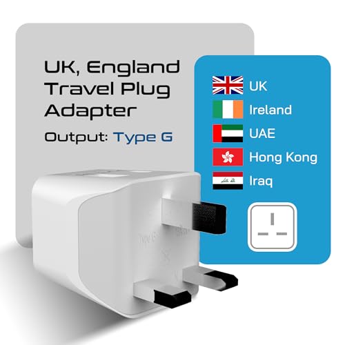 UK Plug Adapter (Ivory)