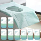 Toilet Seat Covers Disposable 16x24 Inch XL (Green)