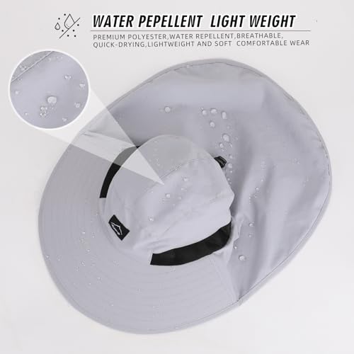 Outdoor Sun Hat for Men Women (1pack-light Grey/Arm Sleeves)