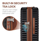 Expandable Luggage (Jet Black / DB/TB/28in)