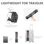 Portable Travel Tripod (with Center Column, Max Load 15kg)