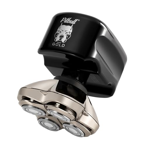 Pitbull Gold PRO Head & Face Shaver (Gold PRO with Travel Pouch (2024))