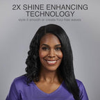 Shine Therapy 1 Inch Hair Straightener (Champagne / 1”)