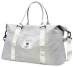 Travel Duffle Bag (Light Grey)