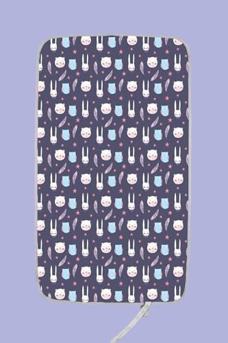 Portable Baby Changing Pad (Purple)