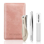 Nail Clipper 3Pcs Set (Pink)
