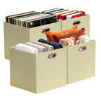 Storage Cubes (13×13×13/4pcs / Yellow/Beige Mixed)