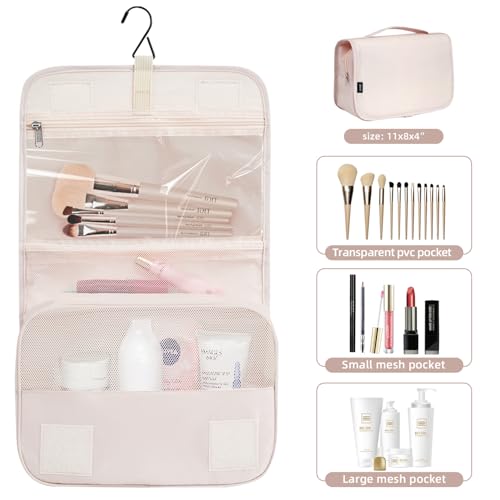 10 Set Packing Cubes Various Sizes Packing Organizer for Travel Accessories Luggage Carry On Suitcase (Cream / 10 Set-full Mesh)