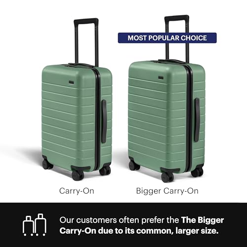 Bigger Carry On Luggage (Sea Green)