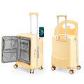 Ride On Luggage with Front Pocket (Yellow)