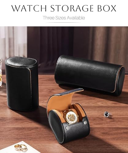 Watch Roll Travel Case (black / S)