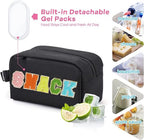 Freezable Snack Bag (Black-snack)