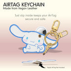 x Sanrio Character Keychain Case Compatible with Apple AirTag (Cinna Moroll)