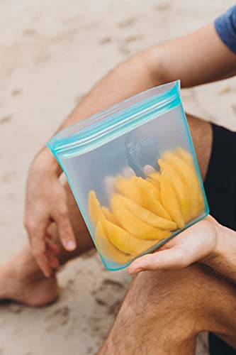 Reusable Food Storage Bags (Gray / Sandwich Bag)