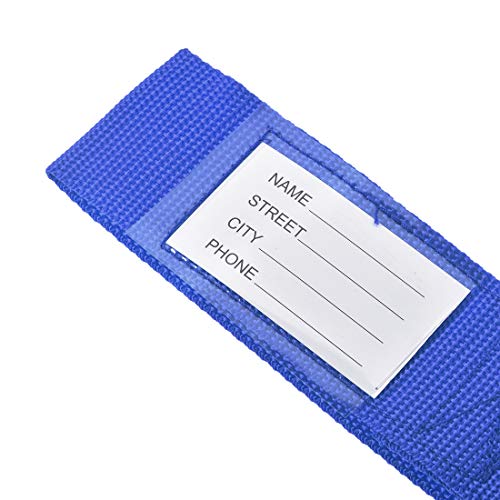Luggage Straps Suitcase Belts with Buckle (Dark Blue)