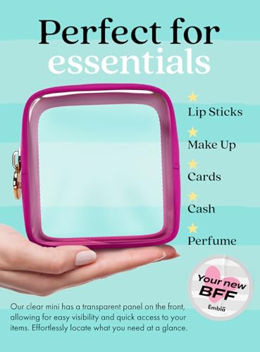 Makeup Bag for Women (Fuchsia / Mini)