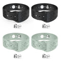 Motion Sickness Bracelets Wristband Sea Sickness for Adult Kids & Pregnant Women (A-06-black+beryl-daisy)