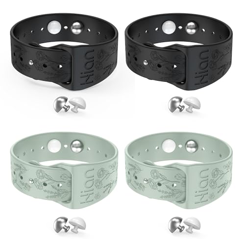 Motion Sickness Bracelets Wristband Sea Sickness for Adult Kids & Pregnant Women (A-06-black+beryl-daisy)