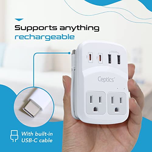 World Travel Adapter Kit 2 USB (white)