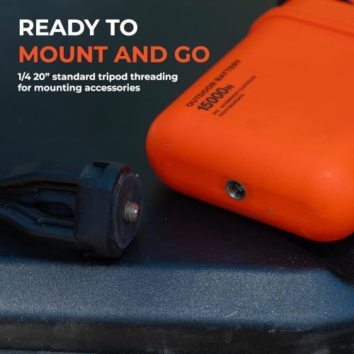 ELECOM NESTOUT Rugged Power Bank (Orange / 15000mAh)