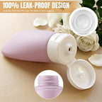20 Pack Travel Bottles Set for Toiletries (multi-color A)