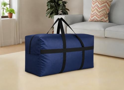 Extra Large Storage Duffle Bag (170L - 38"l x 11.8"w x 23"h / Blue)