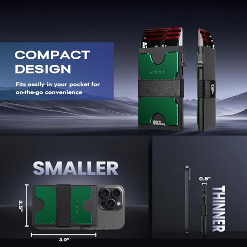 Slim Wallet for Men (Forest Green)