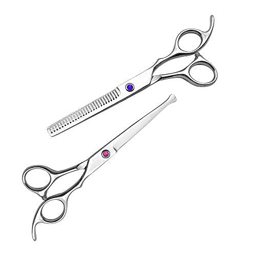 Kids Professional Hair Scissors Barber Shears 6.5 (Red2)
