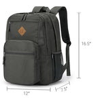 26L Backpack for College (Forge Grey / 16.5 Inch)