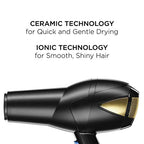 INFINITIPRO BY CONAIR 1875 Watt Salon Hair Dryer for Coarse (B088cl3mcy / 1 Count (Pack of 1))