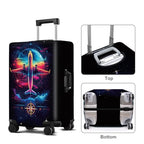 Aircraft Luggage Cover Washable Suitcase Protector Anti (Aircraft / XL(32-34inch suitcase))