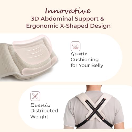 Baby Carrier with Hip Seat (AirMesh Almond)