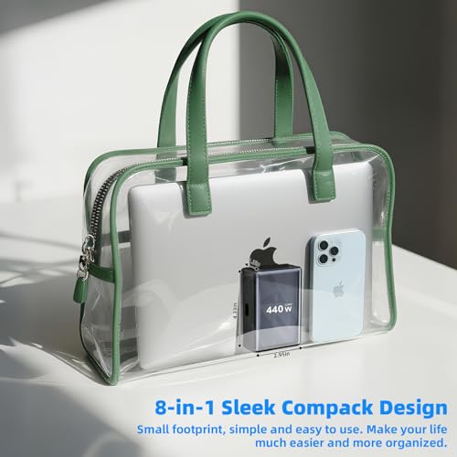 440W Fast Charging 8 Port USB C Charger Block (440W)