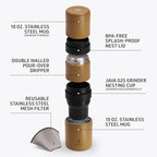 Nest Pour Over Coffee Kit (Sahara / Nest Pour Over Coffee Kit)