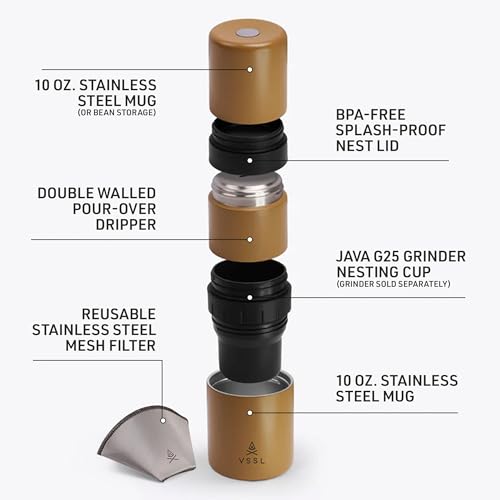 Nest Pour Over Coffee Kit (Sahara / Nest Pour Over Coffee Kit)