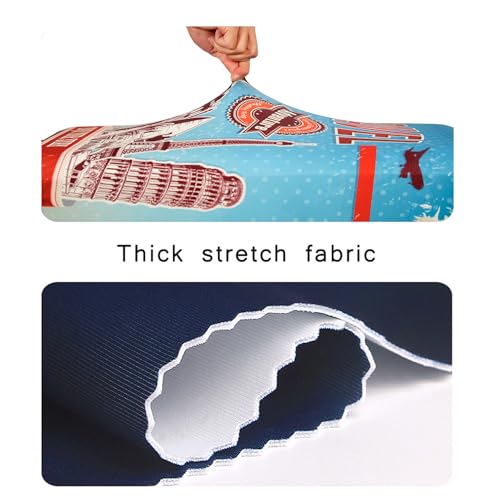 Travel Luggage Cover Suitcase Cover Protector Skins 18 (Tourist Attraction A28 / S (for 18--20 inch luggage))