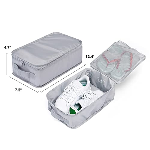Travel Shoe Bags (Grey / 8 Packs)