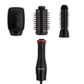 3-in-1 Multi-Styler Blow Dryer Brush with 3 Attachments (3-in-1 Styling System / Black)