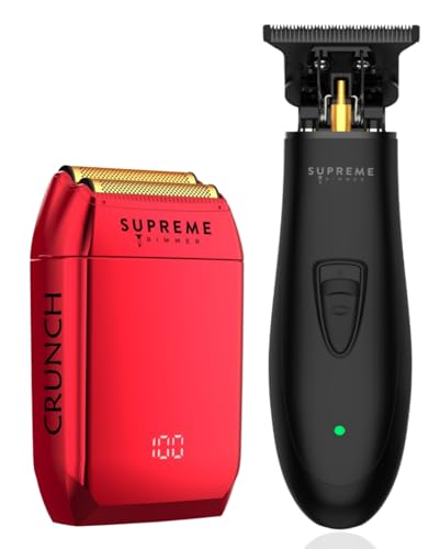 T Shaper Trimmer & Crunch Foil Shaver Kit Red (Red)