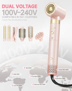 Hair Dryer Brush 8 (Pink)
